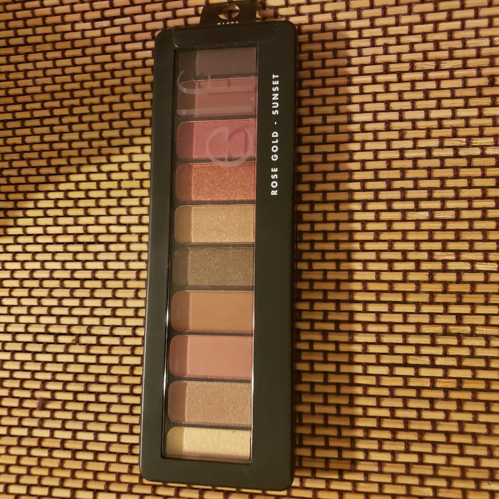 ELF Rose Gold Eyeshadow Palette Sunset
